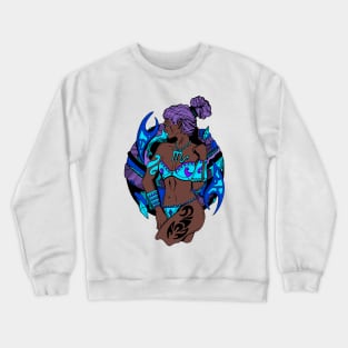 Scorpio Beauty - Blue Edition Crewneck Sweatshirt